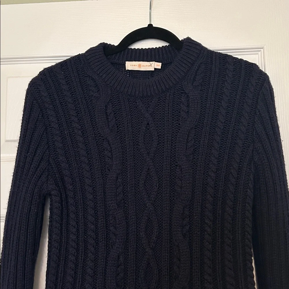 Tory Burch Valero Fisherman Sweater
